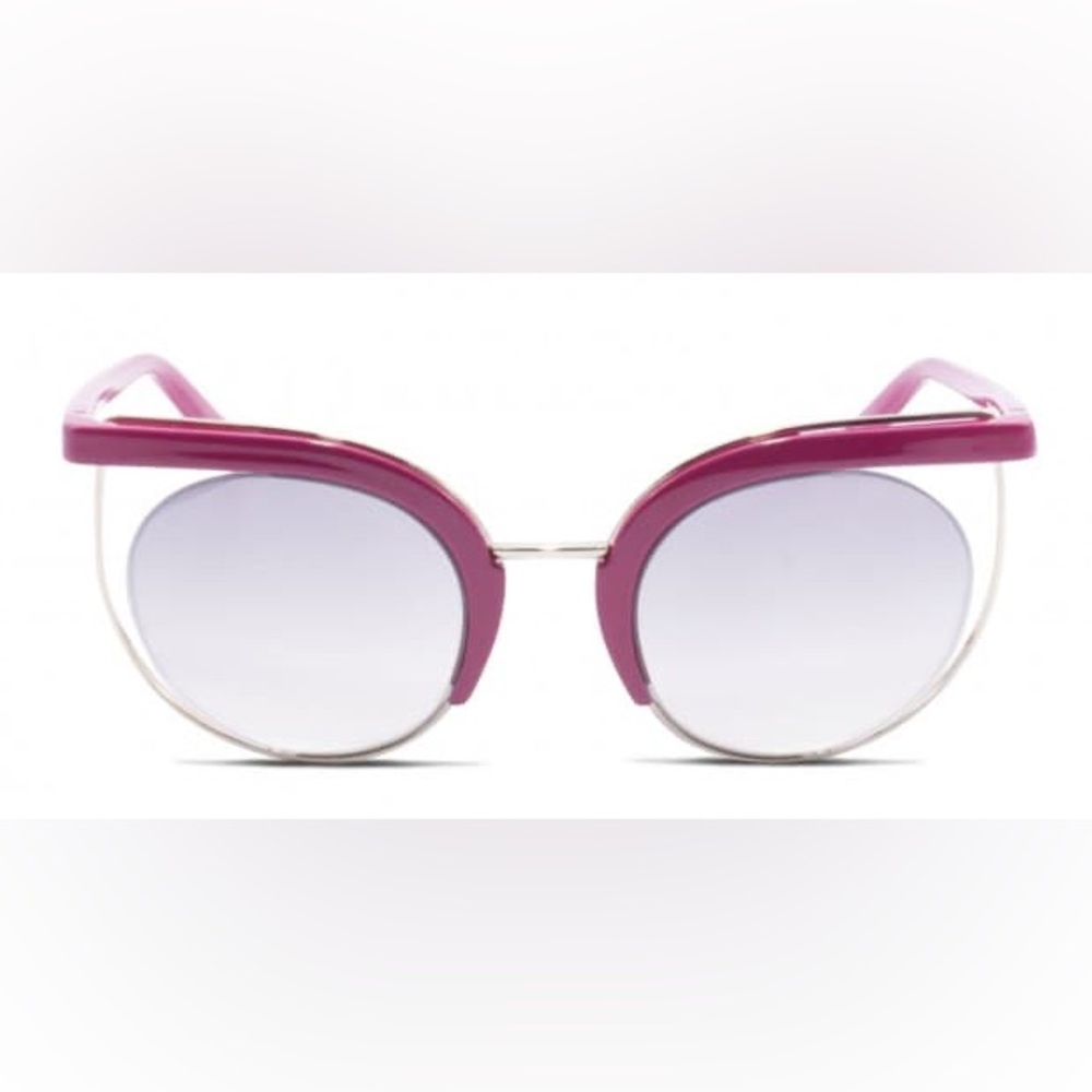 Ferrgamo Pink Cat Eye Sunglasses SF909S Funky Retro Designer - Picture 7 of 15